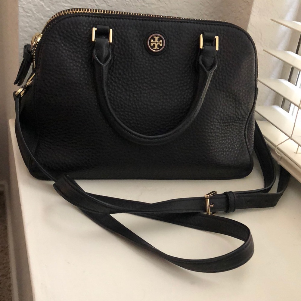 Tory burch Double zip bag.